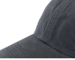 380 Black Garment Washed/Dyed Chino Dad Cap - Richardson