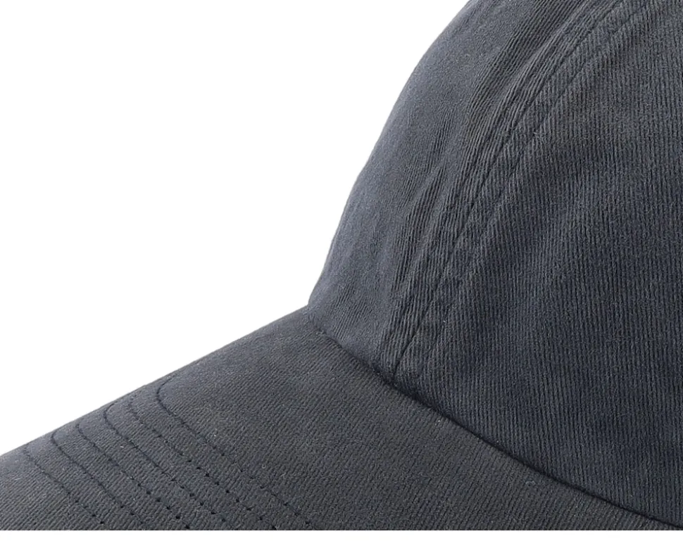 380 Black Garment Washed/Dyed Chino Dad Cap - Richardson