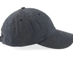 380 Black Garment Washed/Dyed Chino Dad Cap - Richardson