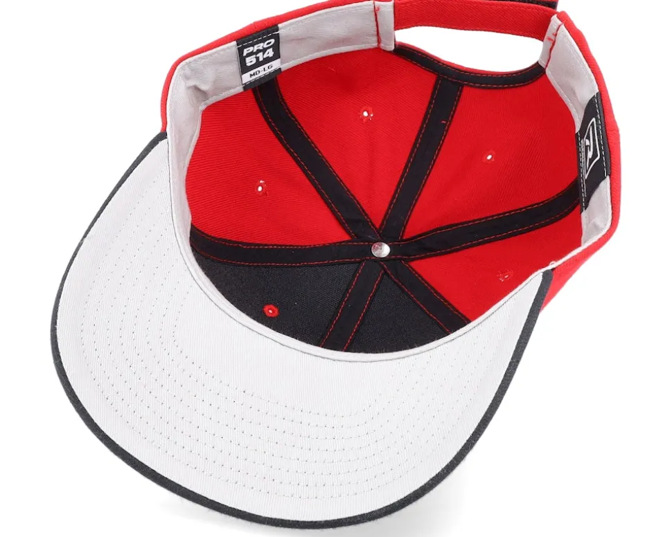 514 Combination Red/Black Adjustable - Richardson