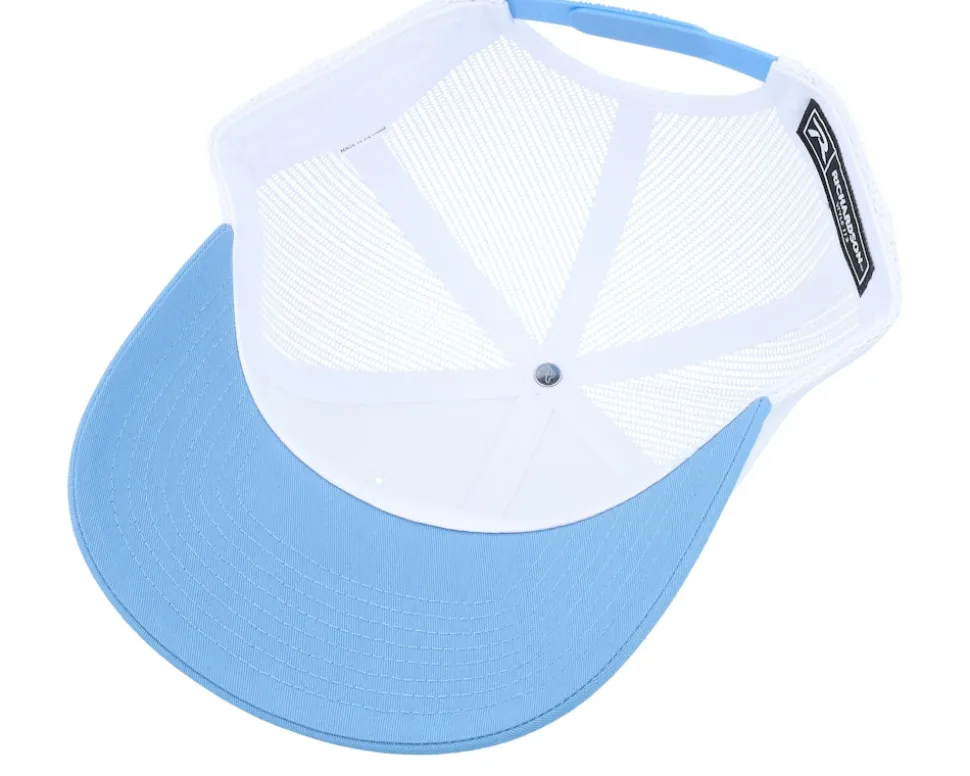 112 Combination White/Columbia Blue Trucker - Richardson
