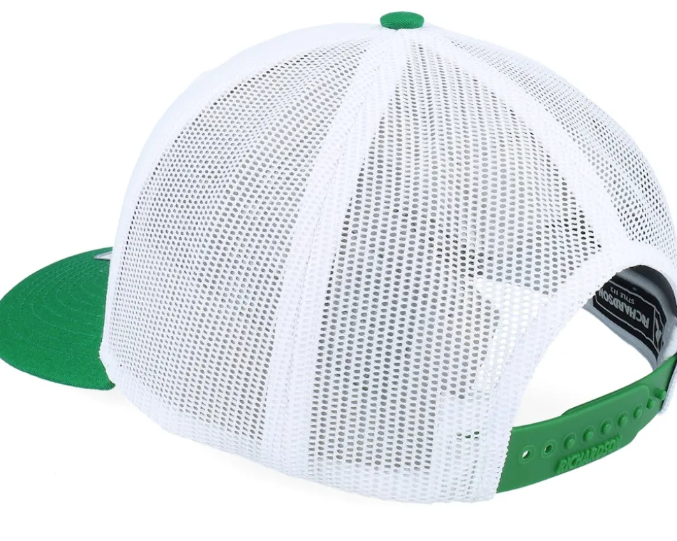 112 Combination White/Kelly Trucker - Richardson