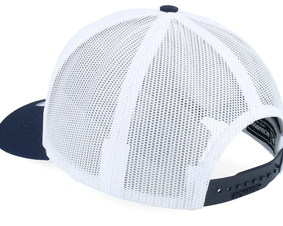 112 Combination White/Navy Trucker - Richardson