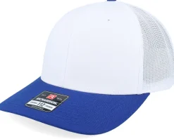 112 Combination White/Royal Trucker - Richardson