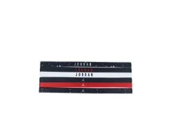 6 Pack Jordan Elastic Black/White/Red Hairband - Jordan