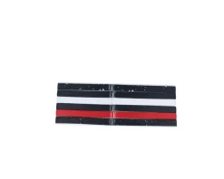 6 Pack Jordan Elastic Black/White/Red Hairband - Jordan