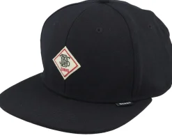 6 Panel Cap Mon Djinns Black Snapback - Djinns