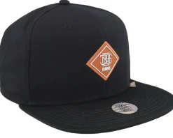 6 Panel Cap Sunnyfab Black Snapback - Djinns