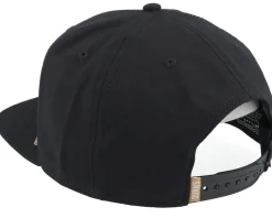 6 Panel Cap Sunnyfab Black Snapback - Djinns