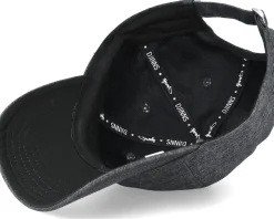 6 Panel Curved Jersey Girl Black Adjustable - Djinns