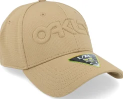 6 Panel Stretch Hat Embossed Coyote Flexfit - Oakley