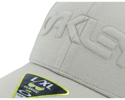 6 Panel Stretch Hat Embossed Boulder Green Flexfit - Oakley