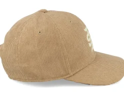 6 Panel Truefit Cap Cordfelt Wheat Adjustable - Djinns