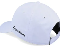 18 Perf Front Hit Struct Mens White Adjustable - Taylor Made