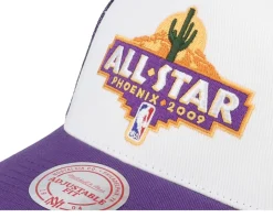 2009 Phoenix All Star Weekend White/Purple Trucker - Mitchell & Ness