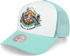 2009 Phoenix All Star Weekend White/Purple Trucker - Mitchell & Ness