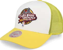 2000 Sf All Star Weekend White/Yellow Trucker - Mitchell & Ness