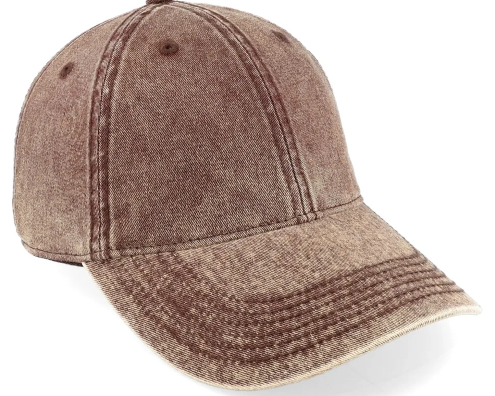 382 Snow Washed Brown Dad Cap - Richardson