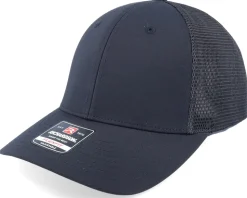 173 Solid Black R-flex Trucker - Richardson