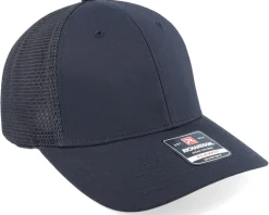 173 Solid Black R-flex Trucker - Richardson