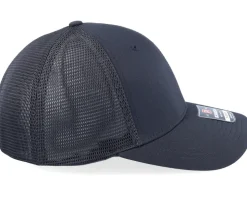 173 Solid Black R-flex Trucker - Richardson