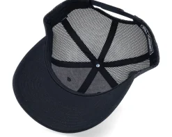 112 Solid Black Trucker - Richardson