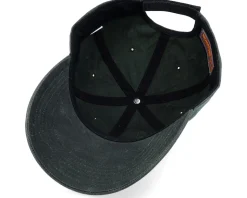 435 Solid Dark Olive Waxed Dad Cap - Richardson