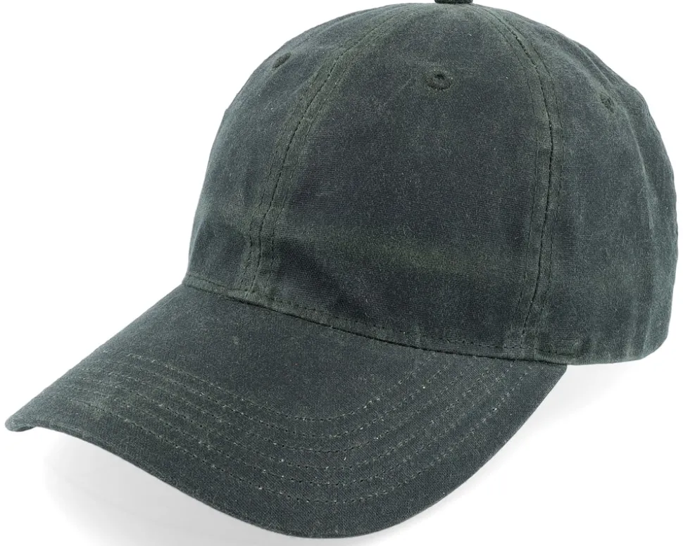 435 Solid Dark Olive Waxed Dad Cap - Richardson