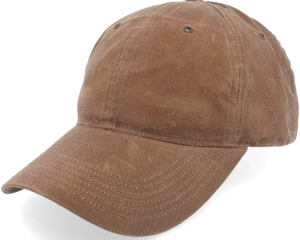 435 Solid Dark Olive Waxed Dad Cap - Richardson