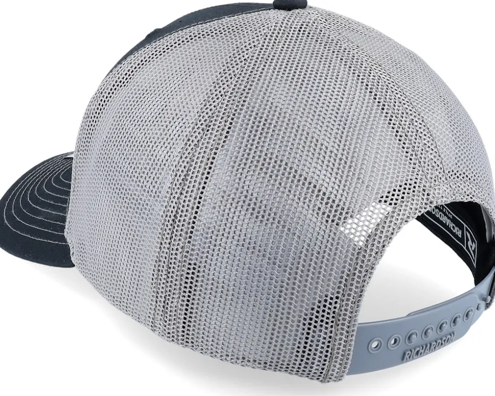 112 Split Black/Charcoal Trucker - Richardson