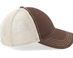 111 Split Brown/Khaki Trucker - Richardson