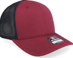 112 Split Cardinal/Black Trucker - Richardson