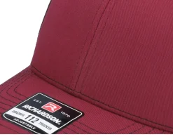 112 Split Cardinal/Black Trucker - Richardson