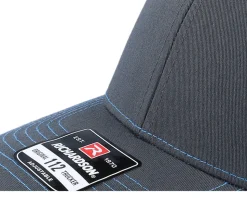 112 Split Charcoal/Columbia Blue Trucker - Richardson