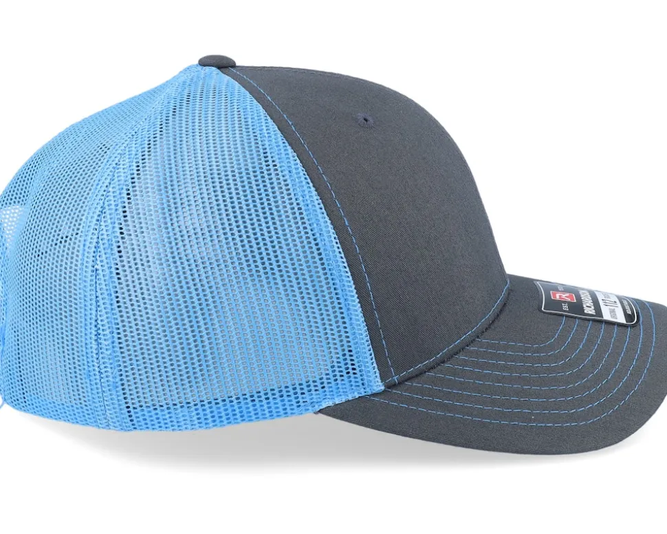 112 Split Charcoal/Columbia Blue Trucker - Richardson