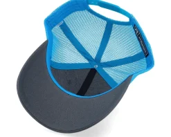 112 Split Charcoal/Neon Blue Trucker - Richardson