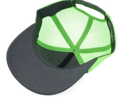 112 Split Charcoal/Neon Green Trucker - Richardson