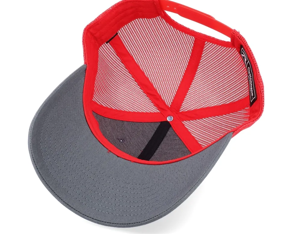 112 Split Charcoal/Red Trucker - Richardson