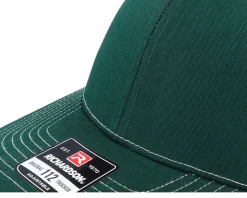 112 Split Dark Green/White Trucker - Richardson
