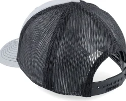 112 Split Heather Grey/Black Trucker - Richardson