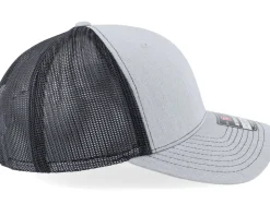 112 Split Heather Grey/Black Trucker - Richardson