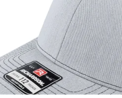 112 Split Heather Grey/Black Trucker - Richardson