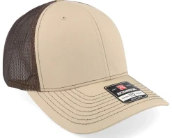 112 Split Khaki/Coffee Trucker - Richardson