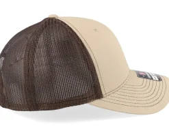 112 Split Khaki/Coffee Trucker - Richardson