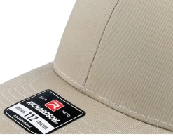 112 Split Khaki/White Trucker - Richardson