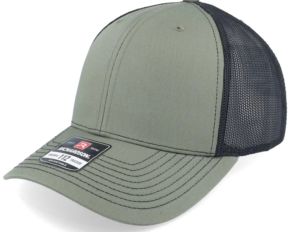 112 Split Loden/Black Trucker - Richardson