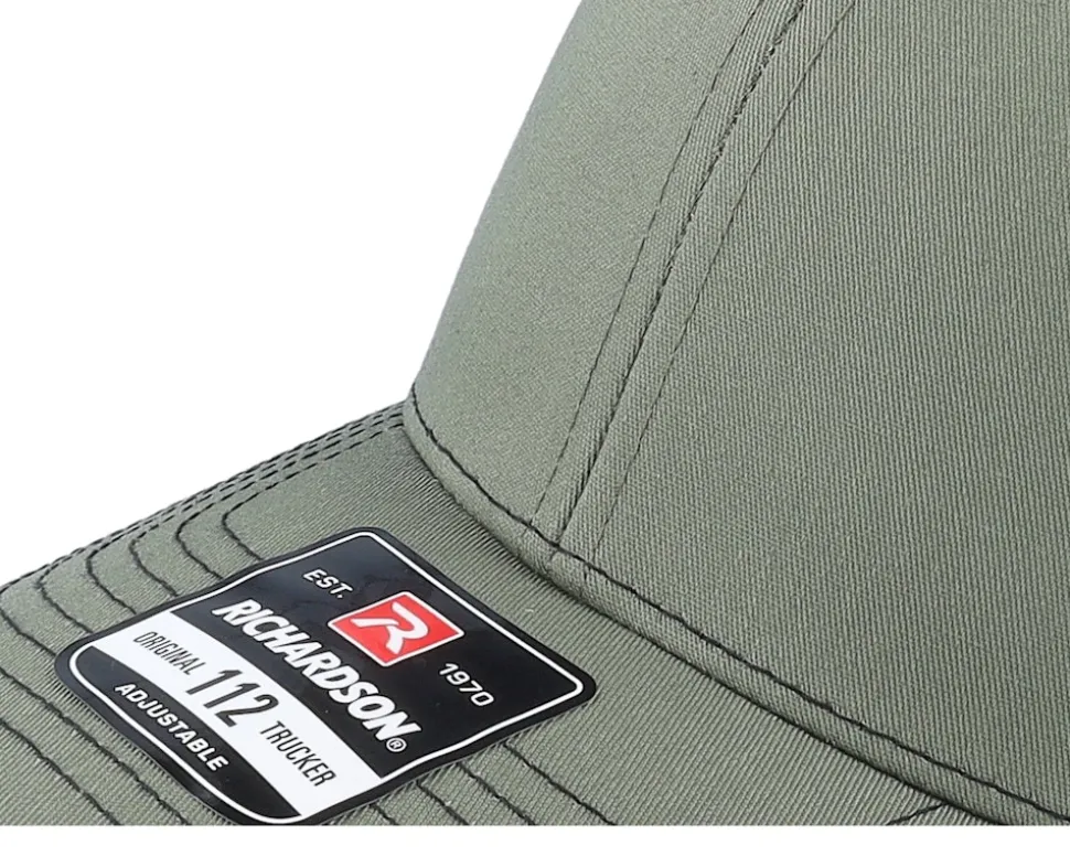 112 Split Loden/Black Trucker - Richardson