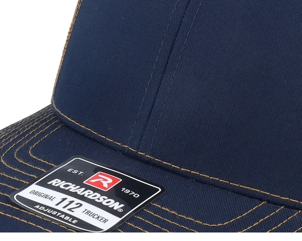 112 Split Navy/Caramel Trucker - Richardson