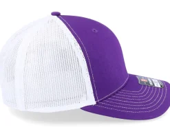 112 Split Purple/White Trucker - Richardson