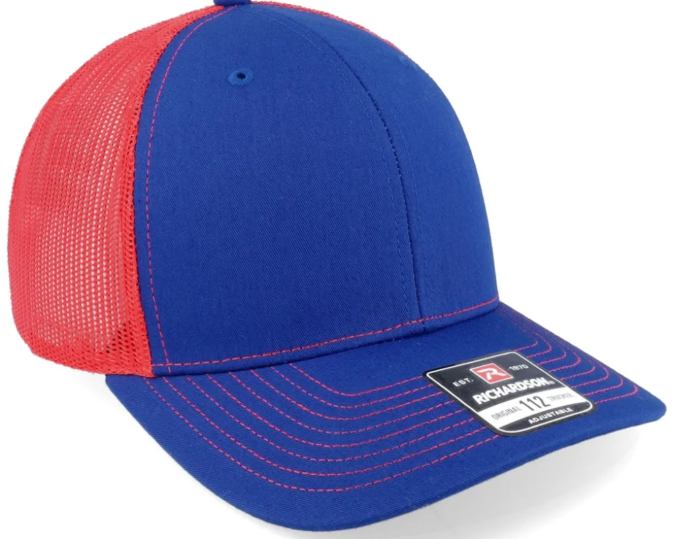 112 Split Royal/Red Trucker - Richardson
